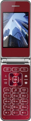 Мобильный телефон Vertex S104 (красный)