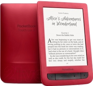 Электронная книга PocketBook Touch Lux 3 626 / PB626(2)-R-CIS (красный)