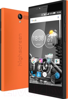 Смартфон Highscreen Pure Power (оранжевый)