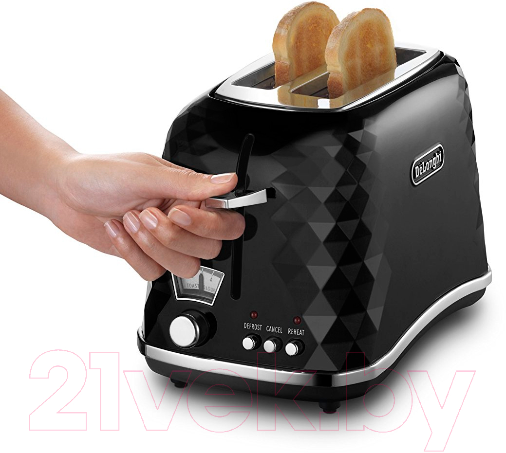 Тостер DeLonghi CTJ2103.BK