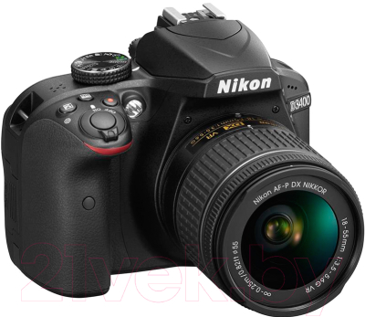 Зеркальный фотоаппарат Nikon D3400 18-55mm VR (черный)