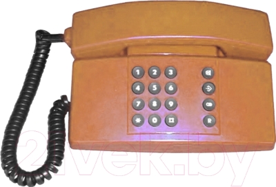 Проводной телефон Мажор Сигно-201 (оранжевый)