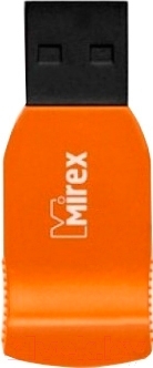 Usb flash накопитель Mirex Racer Orange 4GB / 13600-FMUORC04