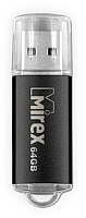 Usb flash накопитель Mirex Unit Black 64GB (13600-FMUUND64) - 