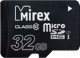 Карта памяти Mirex microSDHC 32GB class 10 (13612-MCSUHS32) - 