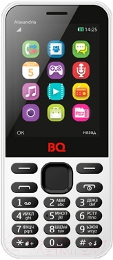 Мобильный телефон BQ Alexandria BQM-2800 (белый)
