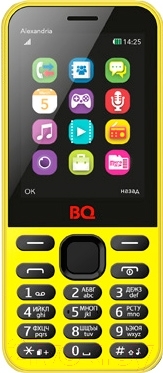 Мобильный телефон BQ Alexandria BQM-2800 (желтый)