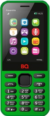 Мобильный телефон BQ Alexandria BQM-2800 (зеленый)