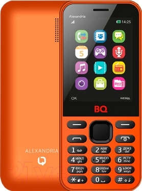 Мобильный телефон BQ Alexandria BQM-2800 (оранжевый)