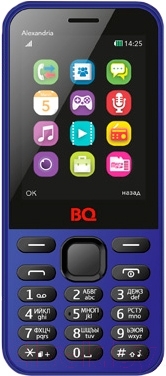 Мобильный телефон BQ Alexandria BQM-2800 (темно-синий)