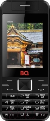 Мобильный телефон BQ Nikko BQM-2424 (черный/красный)