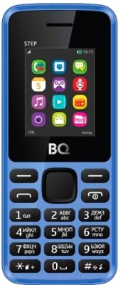 Мобильный телефон BQ Step BQM-1830 (голубой)