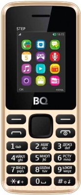 Мобильный телефон BQ Step BQM-1830 (кофейный)