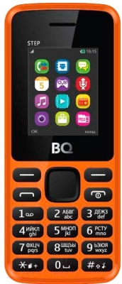 Мобильный телефон BQ Step BQM-1830 (оранжевый)