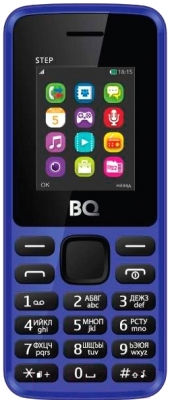 Мобильный телефон BQ Step BQM-1830 (синий)
