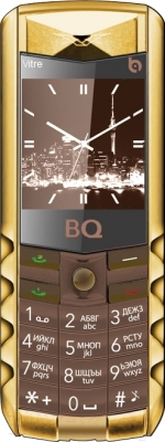 Мобильный телефон BQ Vitre BQM-1406 (коричневый/золото)