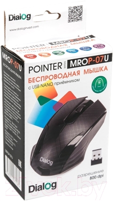 Мышь Dialog Pointer MROP-07U (черный)
