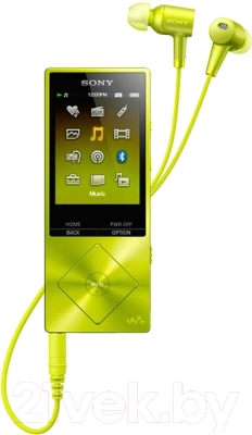 MP3-плеер Sony NW-A25HN (желтый)