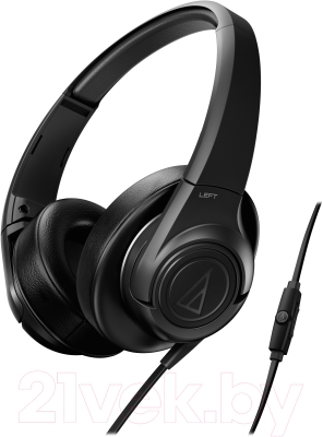 Наушники-гарнитура Audio-Technica ATH-AX3iS BK