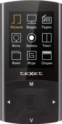 MP3-плеер Texet T-59 8GB (титан)