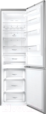 Холодильник с морозильником LG GW-B489SMFZ