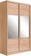 Миниатюра изображения товара Шкаф-купе Евва 14 SSH.01 / АЭП ШК.2 02 (сонома/ дуб шато)