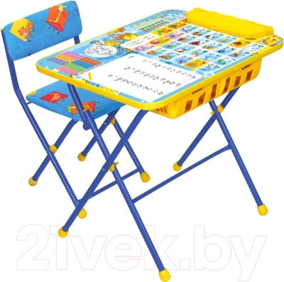 Комплект мебели с детским столом Ника КУ2П/11 Первоклашка-осень