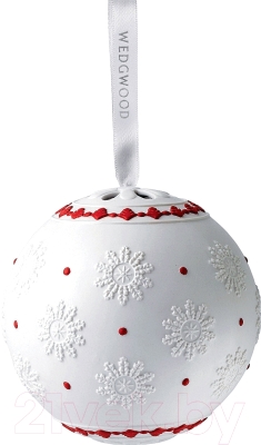 Елочная игрушка Wedgwood Christmas 2015 "Orb Medium"