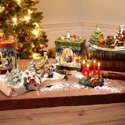 Подсвечник Villeroy & Boch Christmas Toys "Рождественский венок" (малый)