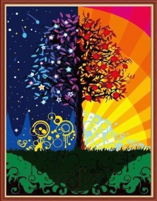 Картина по номерам Menglei Дерево счастья (MG224)
