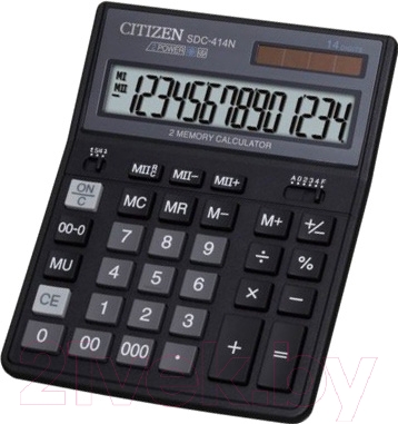 Калькулятор Citizen SDC-414 N