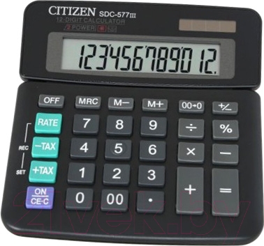 Калькулятор Citizen SDC-577 III