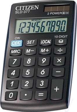 Калькулятор Citizen SLD-377