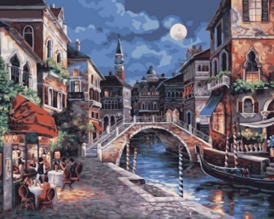 Картина по номерам Picasso Ночная венеция (PC4050015)