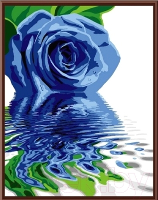 Картина по номерам Picasso Голубая роза (PC4050040)