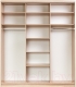 Миниатюра изображения товара Шкаф-купе Евва 21 SSH.02 / АЭП ШК.3 02 (сонома/дуб шато)