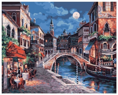 Картина по номерам Truehearted Ночная Венеция (HB4050304)