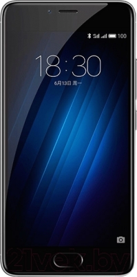 Смартфон Meizu M3s Mini 16Gb / Y685H (серый)