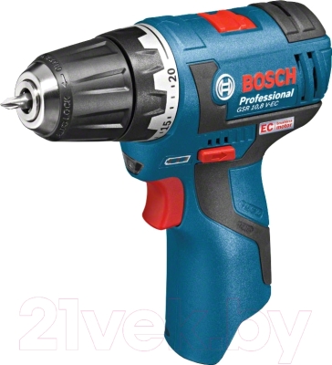 

Профессиональная дрель-шуруповерт Bosch, GSR 10.8 V-EC Professional