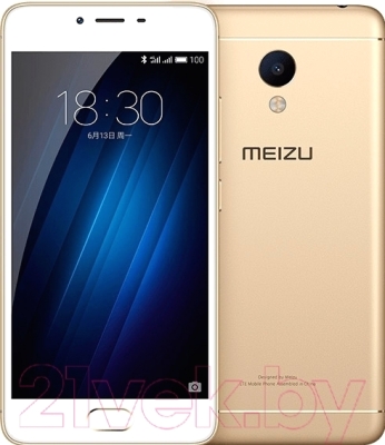 Смартфон Meizu M3s Mini 16Gb / Y685H (золото)