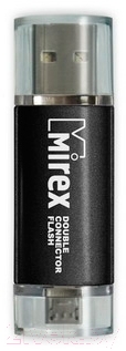 

Usb flash накопитель Mirex, Smart Black 16GB (13600-DСFBLS16)