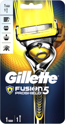 Бритвенный станок Gillette Fusion ProShield (+ 1 кассета)