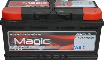 Автомобильный аккумулятор TAB Magic 100 900A R низкий / 189099 (100 А/ч)