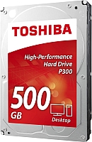 

Жесткий диск Toshiba, P300 500GB (HDWD105UZSVA)