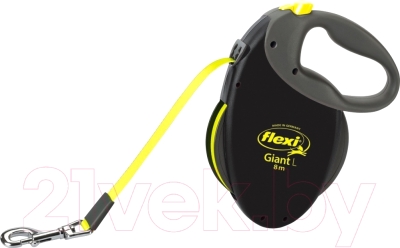 Поводок-рулетка Flexi Neon Giant FLX139 (L, светоотражающий)