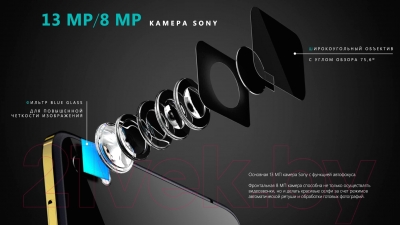Изображение товара Смартфон BQ Blade BQS-4800 (черный/золото)