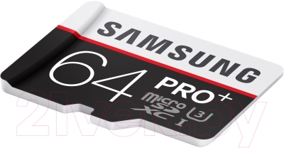Карта памяти Samsung microSDHC Pro Plus UHS-1 U3 Class 10 64GB (MB-MD64DA/RU)