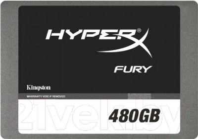 SSD диск Kingston HyperX Fury 480GB (SHFS37A/480G)