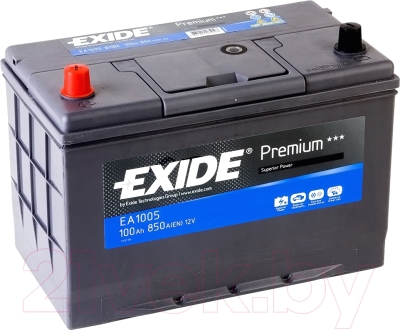 Автомобильный аккумулятор Exide Premium EA1005 JL (100 А/ч)
