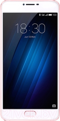 Смартфон Meizu U10 16GB / U680A (розовый)